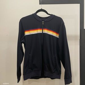 Black rainbow jacket